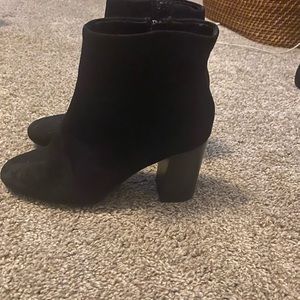 Black ankle boots